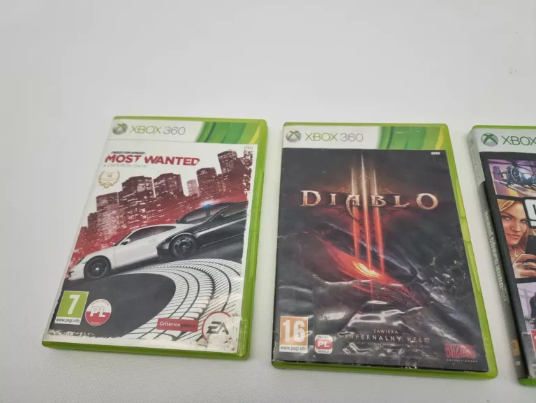 KONSOLA XBOX 360 320GB DWA PADY GRY