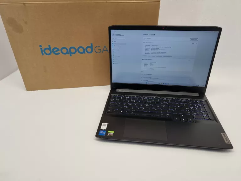 LAPTOP LENOVO IDEAPAD GAMING 3 15IHU6 CORE I5 16 GB / 512 GB