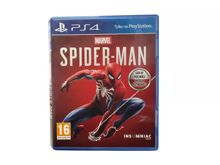 GRA NA PLAYSTATION 4 SPIDER MAN