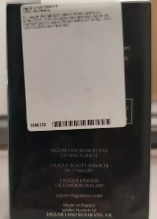 JAGUAR FOR MEN WODA TOALETOWA 100 ML