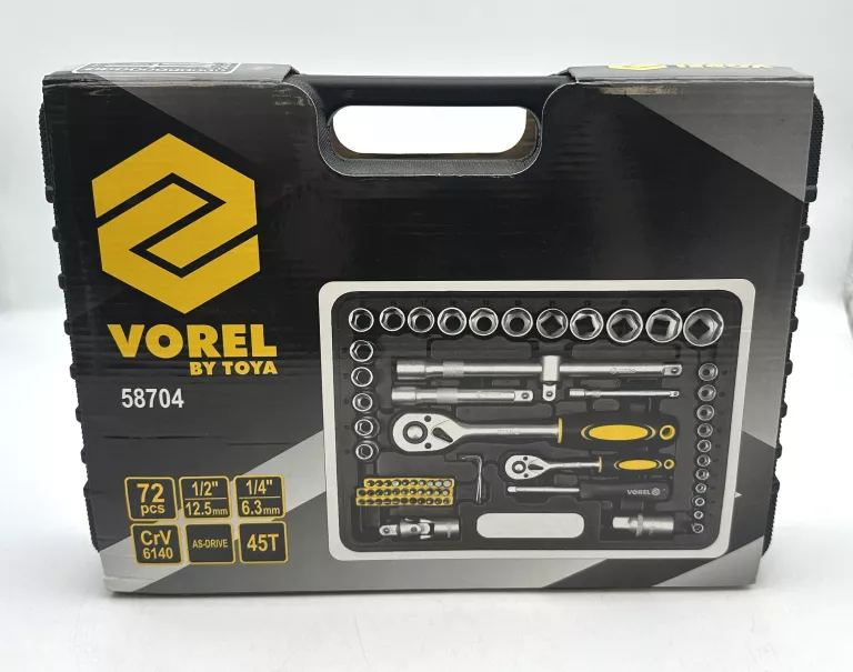 ZESTAW KLUCZY 1/2" 72EL 58704 VOREL