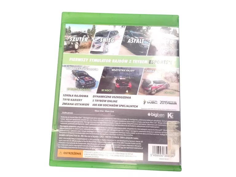 GRA WRC 5 XBOX ONE