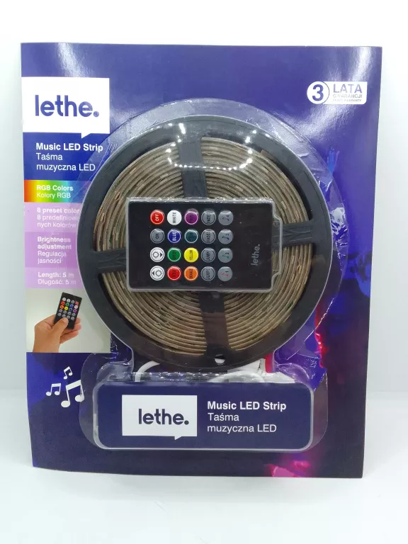 TAŚMA LED 5 M LETHE