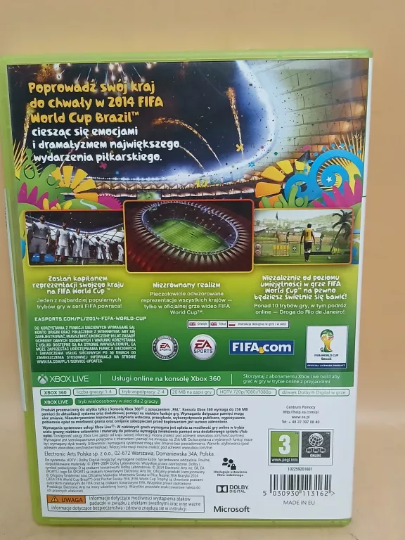 FIFA WORLD CUP BRAZIL 2014 X360