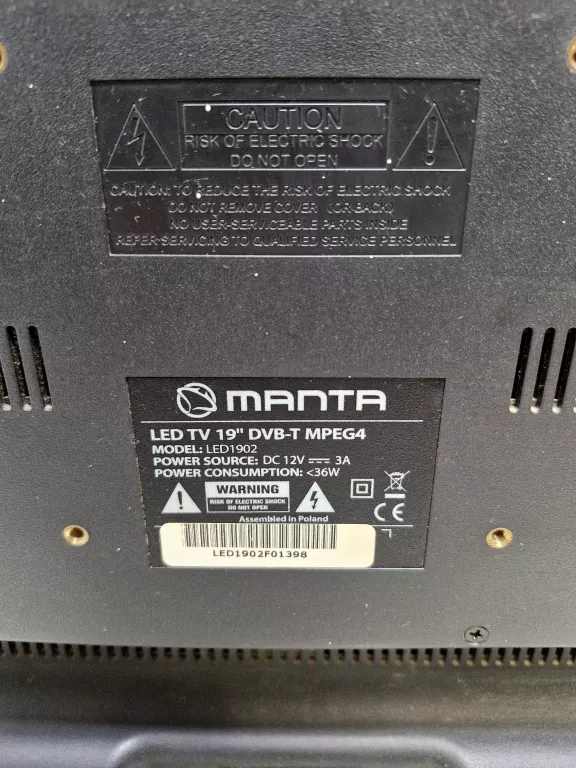 TV MANTA LED 1902 /BEZ PILOTA