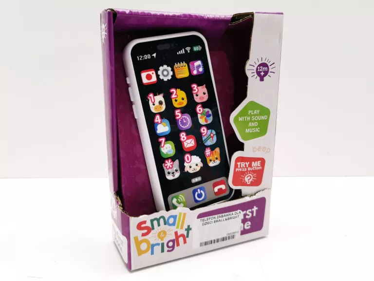 TELEFON ZABAWKA DLA DZIECI SMALL&BRIGHT MY FIRST PHONE