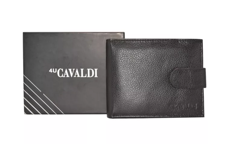 SKÓRZANY PORTFEL MĘSKI Z RFID 4U CAVALDI