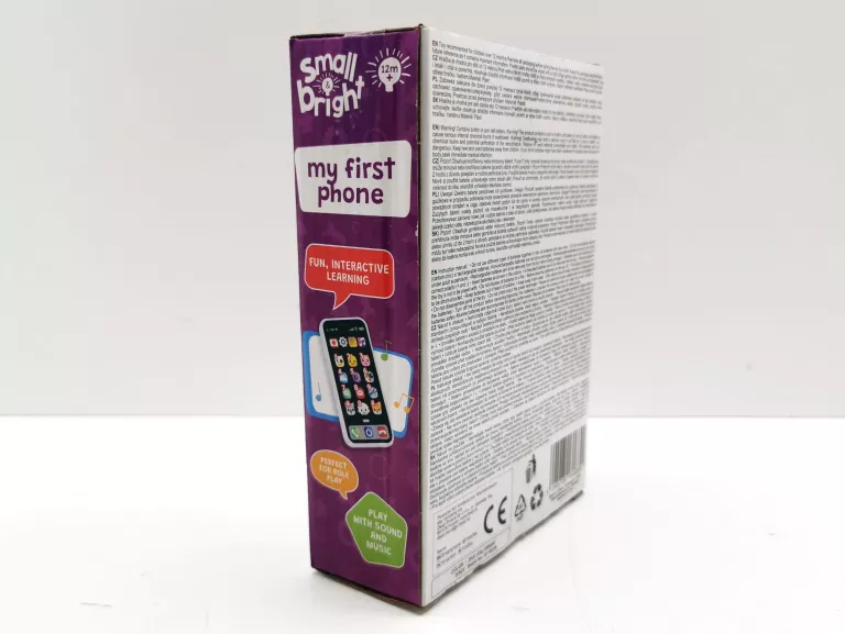 TELEFON ZABAWKA DLA DZIECI SMALL&BRIGHT MY FIRST PHONE