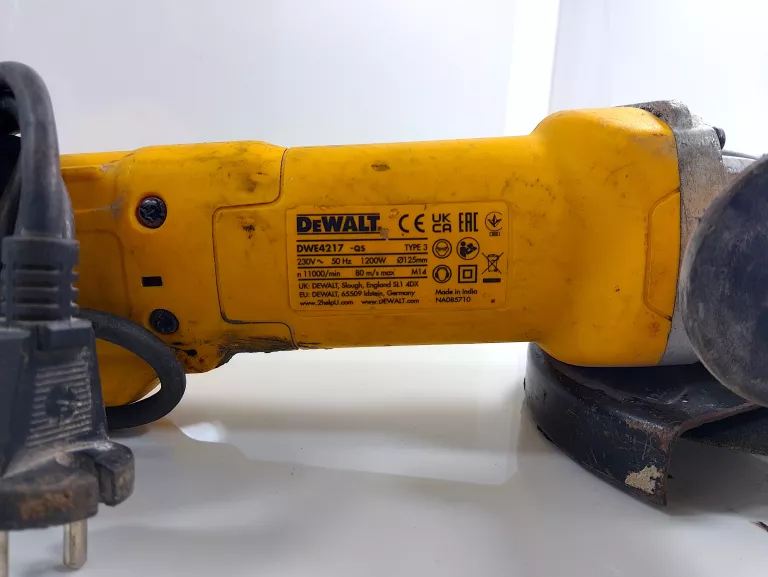 DEWALT SZLIFIERKA KĄTOWA 125MM 1200W DWE4217