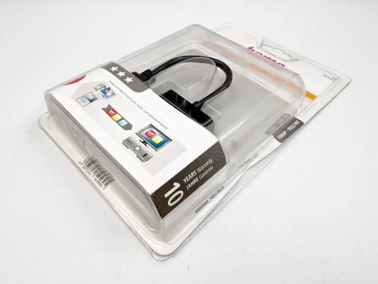 ADAPTER HAMA HDMI VGA CZARNY