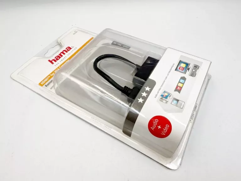 ADAPTER HAMA HDMI VGA CZARNY