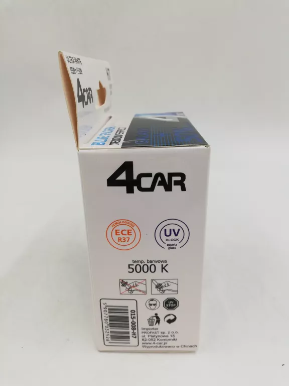 ŻARÓWKI SAMOCHODOWE 4CAR H7 BLUE FILTER XENON EFFECT 12V 55W 5000K