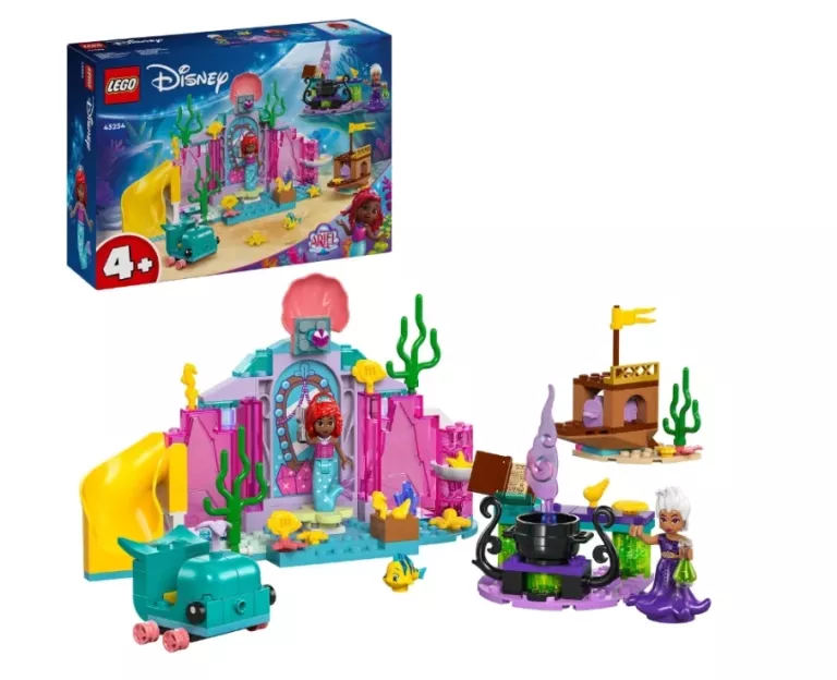 LEGO DISNEY PRINCESS KRYSZTAŁOWA GROTA ARIELKI 43254