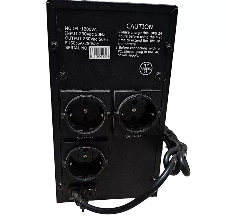AWARYJNY ZASILACZ UPS AT-UPS1200