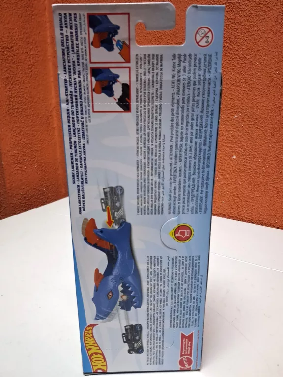 ZESTAW HOT WHEELS SHARK LAUNCHER