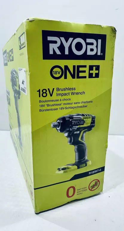 KLUCZ UDAROWY RYOBI ONE + R18IW7-0 4892210164568