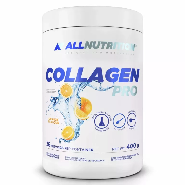 ALLNUTRITION COLLAGEN PRO 400G POMARAŃCZA