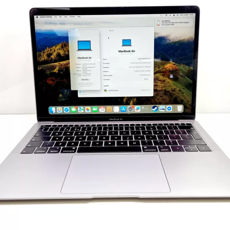 LAPTOP MACBOOK AIR 13 A1932 RETINA 13" I5 8/128 GB
