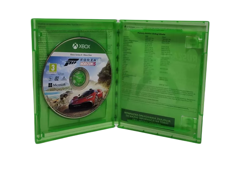GRA XBOX SERIES X XBOX ONE FORZA HORIZON 5 WERSJA POLSKA