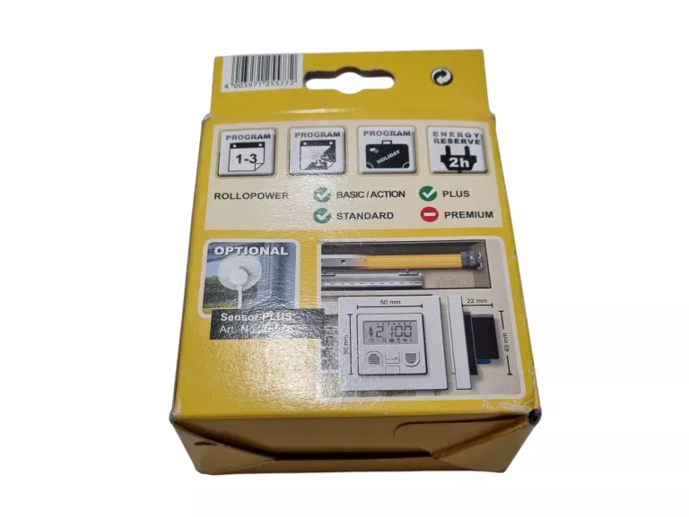 STEROWNIK PROGRAMATOR CZASOWY DO ROLET SCHELLENBERG 25577 PRZEŁĄCZNIK