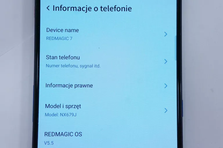 NUBIA RED MAGIC 7 NX679J – POTĘŻNY SMARTFON GAMINGOWY ! 16/256GB