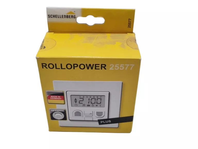 STEROWNIK PROGRAMATOR CZASOWY DO ROLET SCHELLENBERG 25577 PRZEŁĄCZNIK