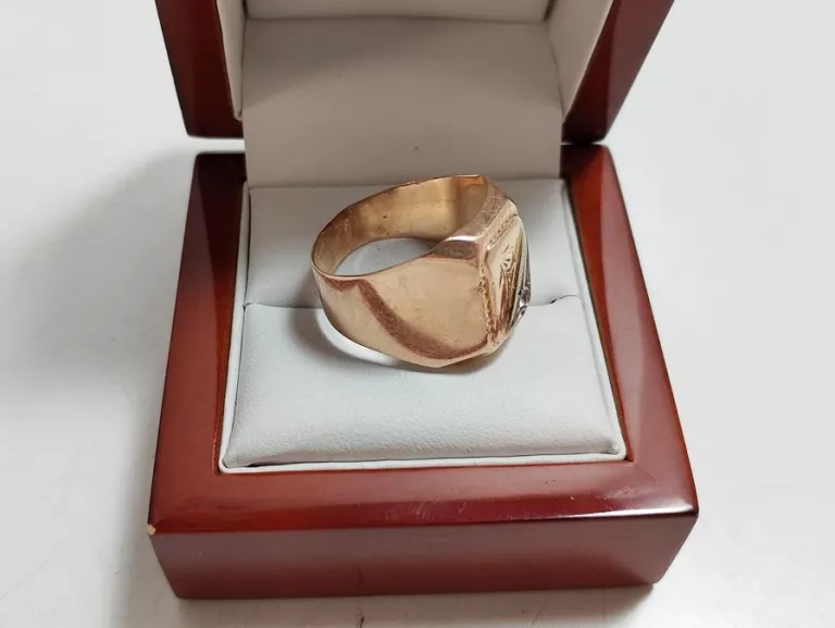 ZŁOTY SYGNET 585, 14K, 5,78G, 23R