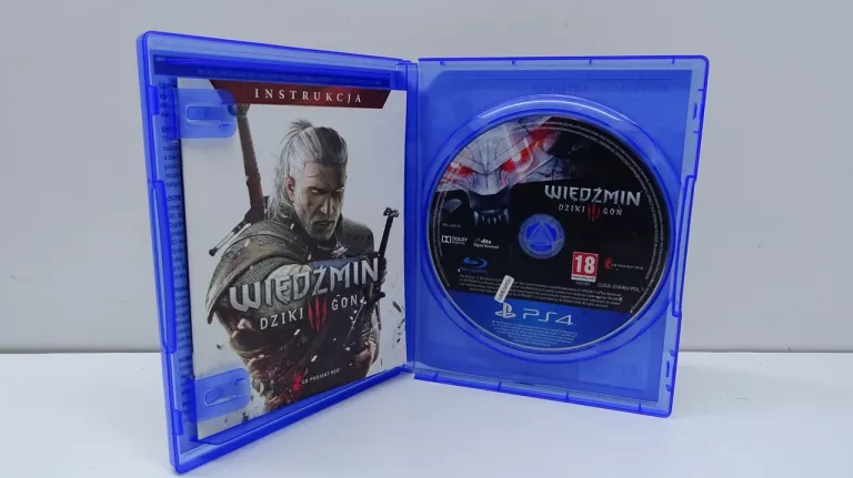 GRA SONY PLAYSTATION 4 PS4 WIEDZMIN DZIKI GON