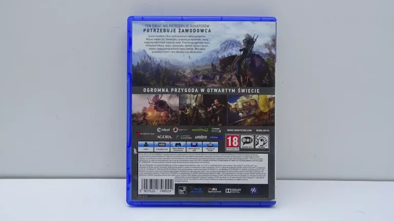 GRA SONY PLAYSTATION 4 PS4 WIEDZMIN DZIKI GON