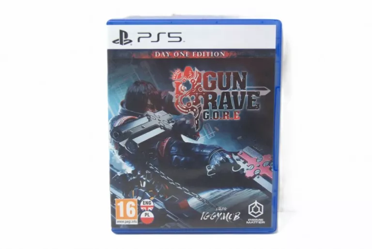 GUNGRAVE G.O.R.E. SONY PLAYSTATION 5