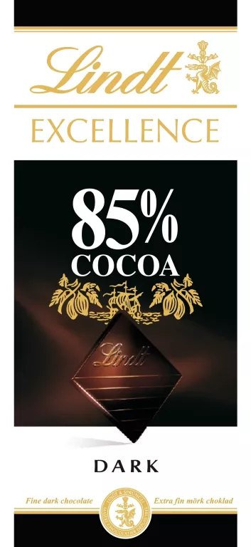 CZEKOLADA GORZKA LINDT 100 G 85% CACAO 3046920028363