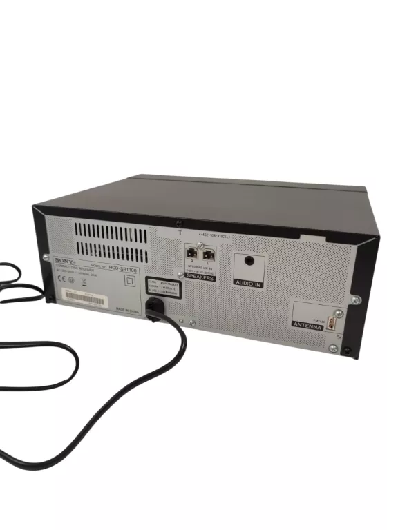 WIEŻA SONY CMT-SBT100 CZARNA BLUETOOTH NFC KOMPLET
