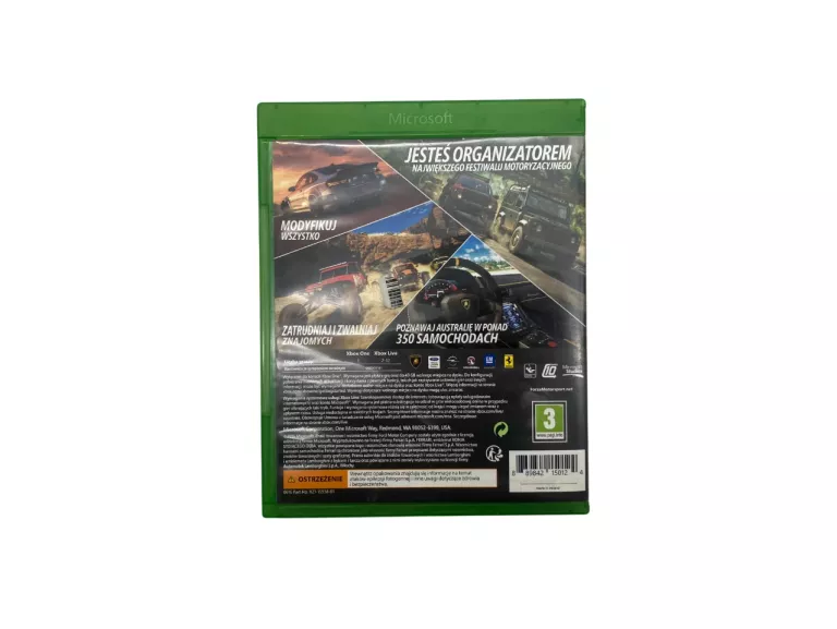 GRA XBOX ONE FORZA HORIZON 3