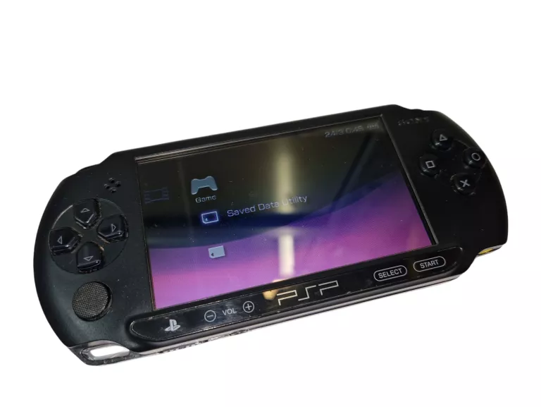 KONSOLA PSP STREET CZARNA MODEL PSP-E1004
