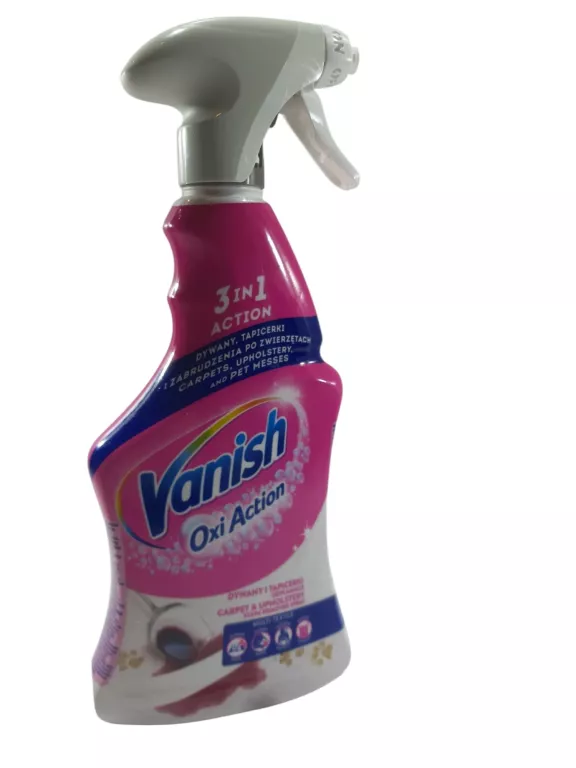 VANISH OXI ACTION - SPRAY DO CZYSZCZENIA DYWANÓW I TAPICERKI 500 ML