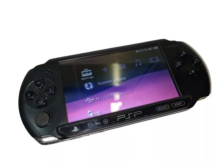 KONSOLA PSP STREET CZARNA MODEL PSP-E1004