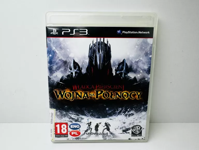 GRA PS3 WŁADCA PIERŚCIENI WOJNA NA PÓŁNOCY