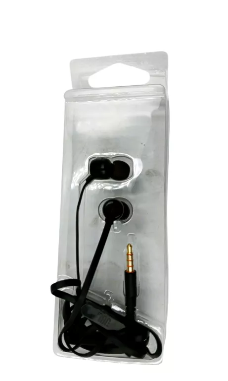 SŁUCHAWKI JBL TUNE 110 DOKANAŁOWE MINI JACK 3.5MM PRZEWODOWE CZARNE