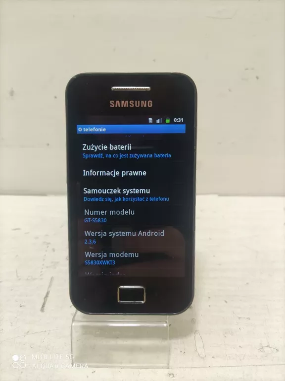 TELEFON SAMSUNG GALAXY ACE GT-S5830 (304/25)