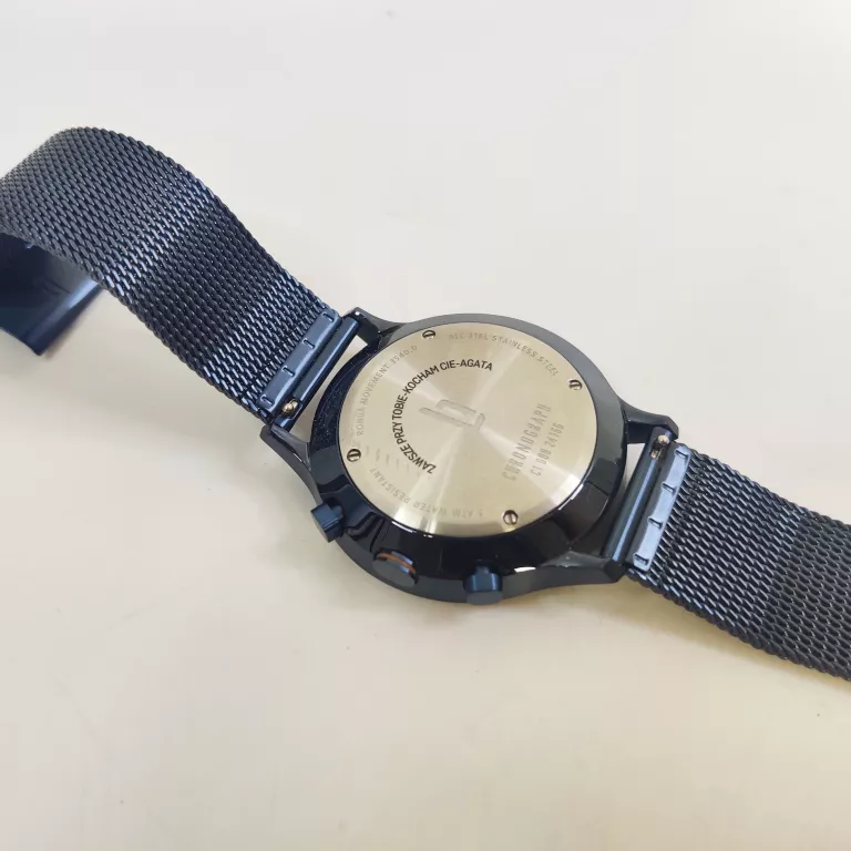ZEGAREK LILIENTHAL BERLIN CHRONOGRAPH BLUE ORANGE