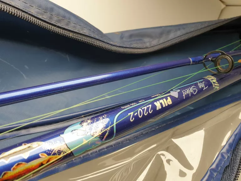 WĘDKA Z KOŁOWROTKIEM I AKCESORIAMI W ETUI CRIVIT PILKANGEL 220-2
