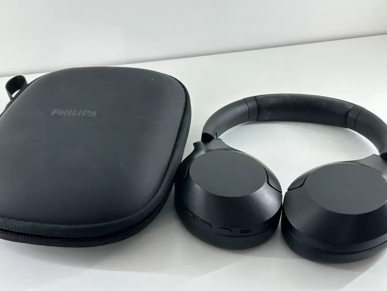 SŁUCHAWKI BLUETOOTH NAUSZNE PHILIPS TAH8506 ANC ETUI KABEL