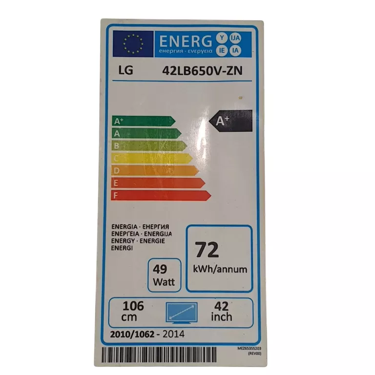 TELEWIZOR LED  LG 42LB650V / SMART / 3D / WIFI
