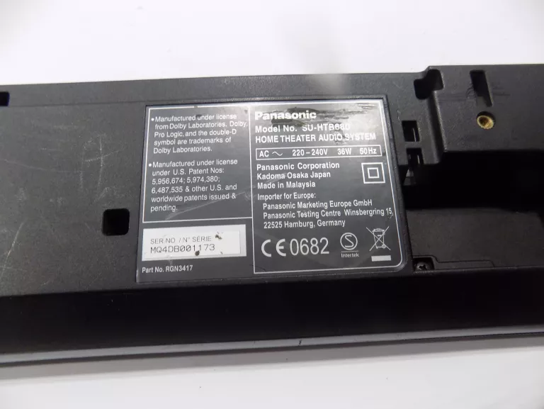 SPEAKERBAR PANASONIC SC-HTB680
