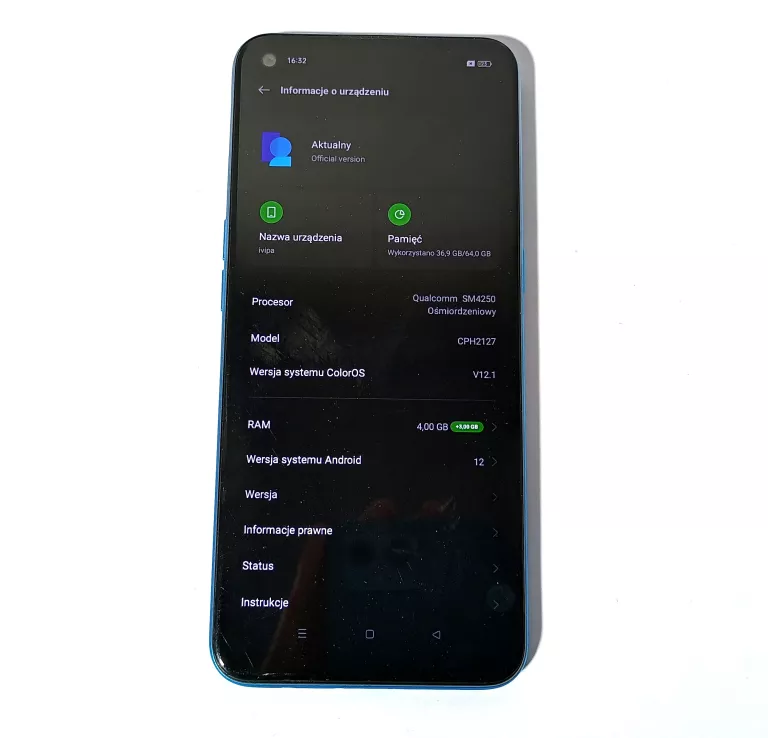 TELEFON TELEFON OPPO A53 4/64 GB