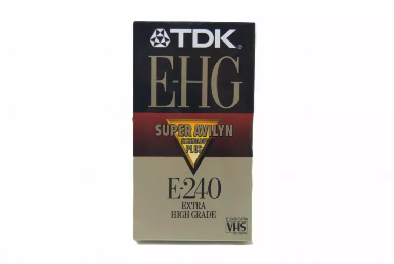 KASETA VHS TDK E-240 EXTRA HIGH GRADE