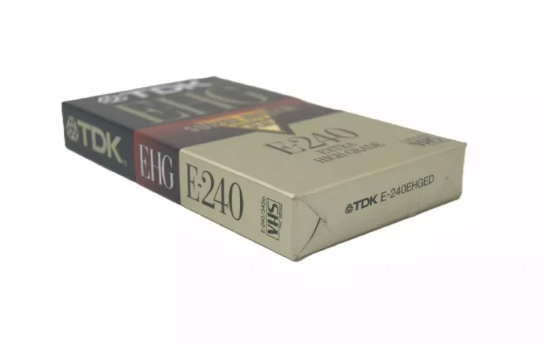 KASETA VHS TDK E-240 EXTRA HIGH GRADE