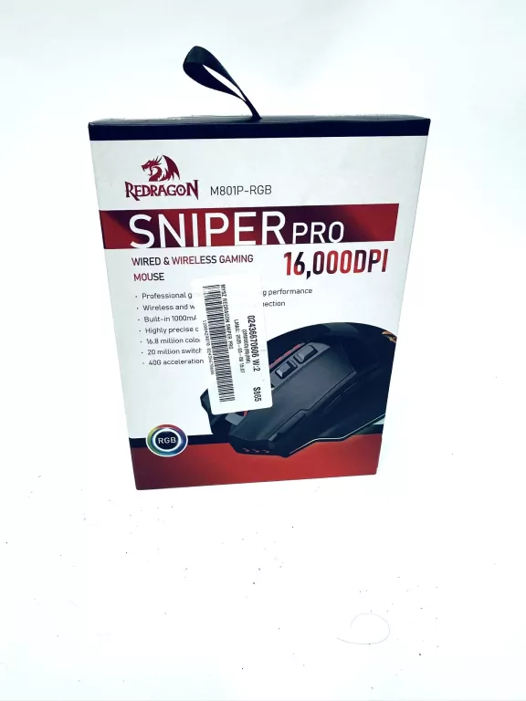 MYSZKA BEZPRZEWODOWA REDRAGON SNIPER PRO