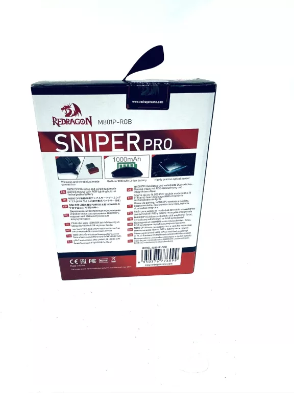 MYSZKA BEZPRZEWODOWA REDRAGON SNIPER PRO