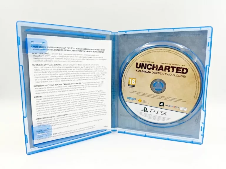 GRA UNCHARTED KOLEKCJA DZIEDZICTWO ZŁODZIEI PS5